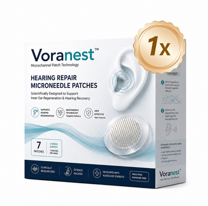 Voranest® HEARING SUPPORT MICRONEEDLE PATCHES