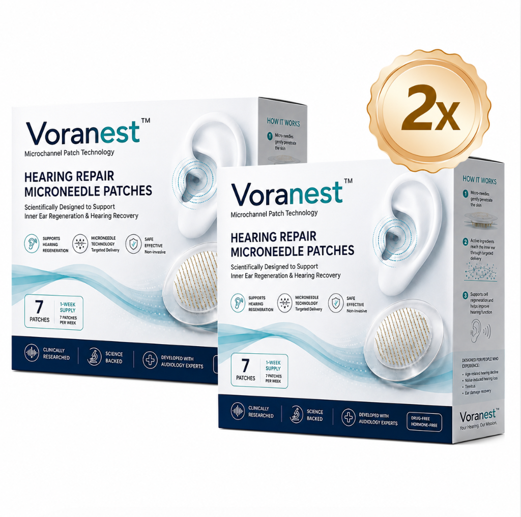 Voranest® HEARING SUPPORT MICRONEEDLE PATCHES