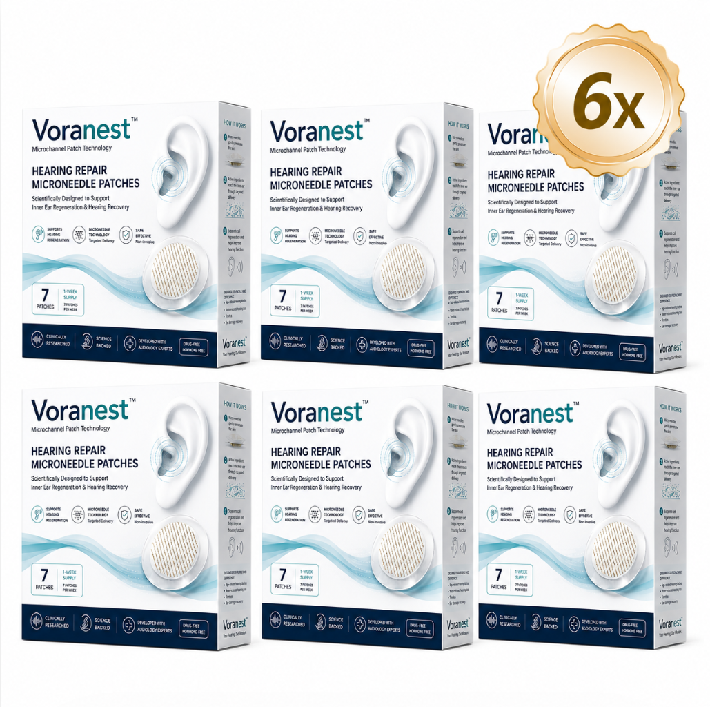 Voranest® HEARING SUPPORT MICRONEEDLE PATCHES