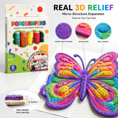 🔥Save 50% by ordering today丨🌿Voranest 3D Relief Art Pen – Turn Flat Drawings Into Touchable 3D Art