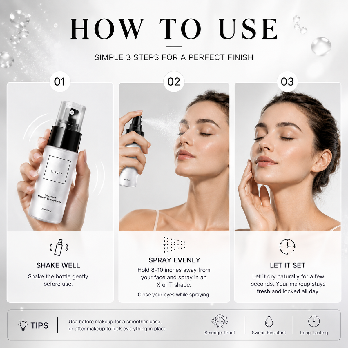 🥳2026 HOT SALE🥳💞50K+ SOLD!⏳✨ Mattifying Waterproof Makeup Setting Spray