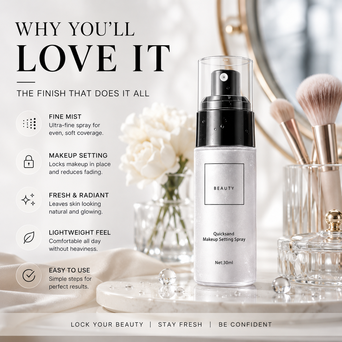 🥳2026 HOT SALE🥳💞50K+ SOLD!⏳✨ Mattifying Waterproof Makeup Setting Spray