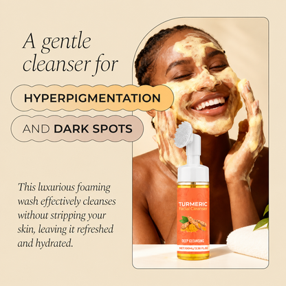 Turmeric Foaming Face Wash🌟Restore the radiance of the skin
